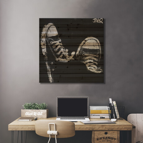 Matter Of Fact // Loui Jover (26"H x 26"W x 1.5"D)