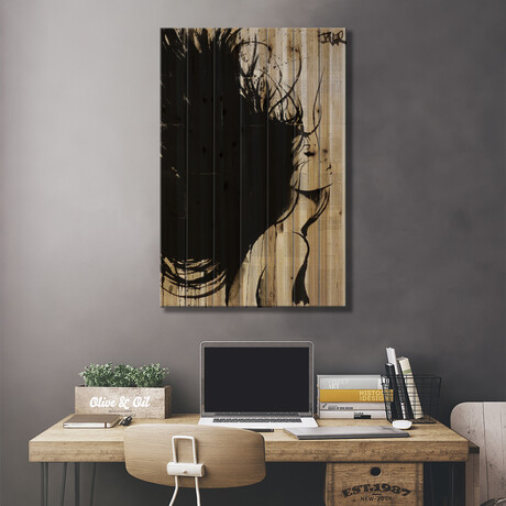 The New Mistral // Loui Jover (26"H x 18"W x 1.5"D)