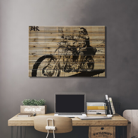 Rider // Loui Jover (18"H x 26"W x 1.5"D)