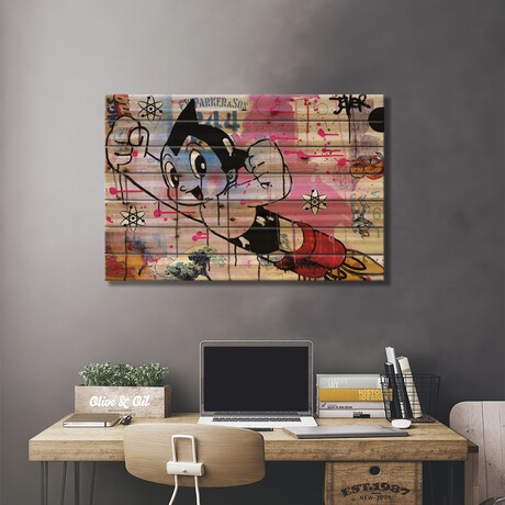 Astro // Loui Jover (18"H x 26"W x 1.5"D)