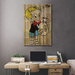 Little Rich Kid // Loui Jover (26"H x 18"W x 1.5"D)