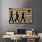 The Crossing Of Abbey Road // Loui Jover (18"H x 26"W x 1.5"D)