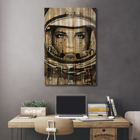 New Frontier // Loui Jover (26"H x 18"W x 1.5"D)