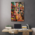 She Loves Colors // Loui Jover (26"H x 18"W x 1.5"D)