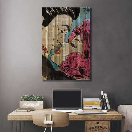 Moments Like This Go Pop! // Loui Jover (26"H x 18"W x 1.5"D)