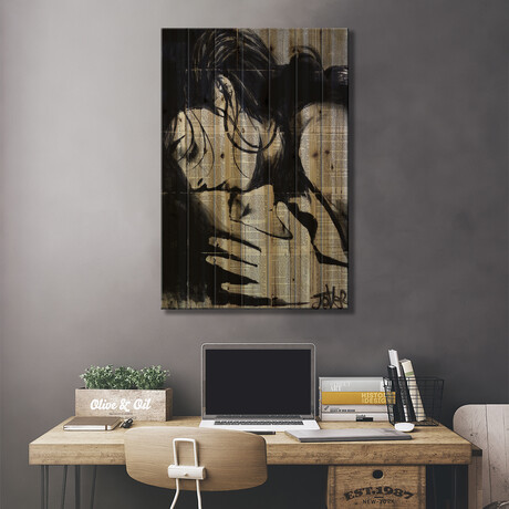 Soul Kiss // Loui Jover (26"H x 18"W x 1.5"D)