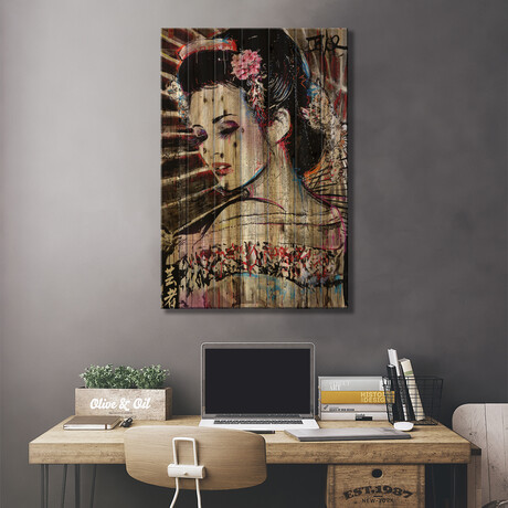 Angel Of Shinjuku // Loui Jover (26"H x 18"W x 1.5"D)