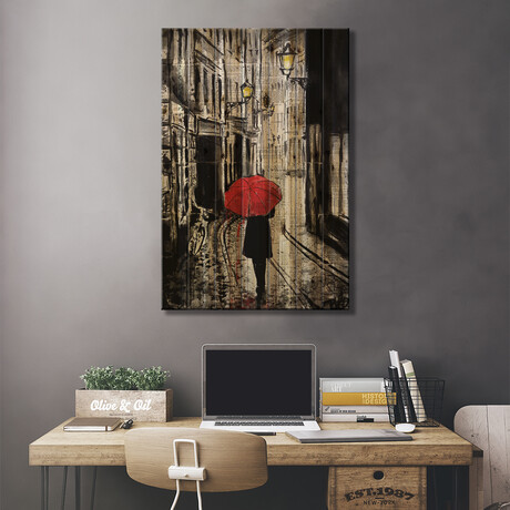 The Delightful Walk // Loui Jover (26"H x 18"W x 1.5"D)