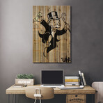 Money Man // Loui Jover (26"H x 18"W x 1.5"D)