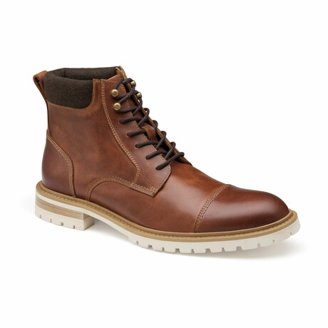 Barrett Cap Toe Boot // Cognac (US: 8.5)