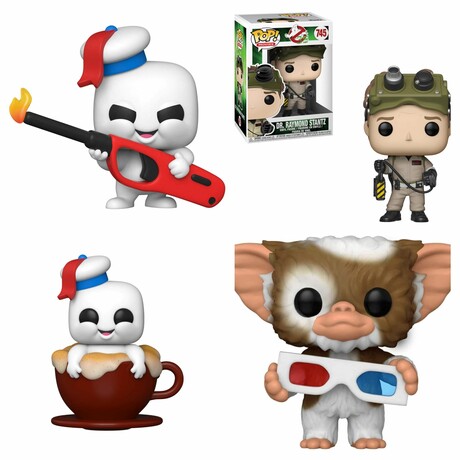 Funko Pops! // Set of 4 // Ghostbusters and Gizmo