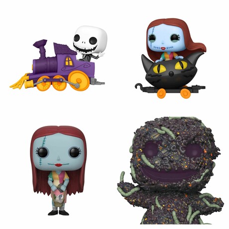 Funko Pops! // Set of 4 // Nightmare Before Christmas 2