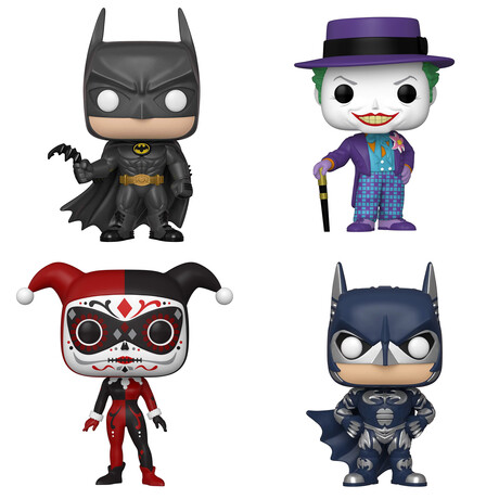 Funko Pops! // Set of 4 // Batman 90s