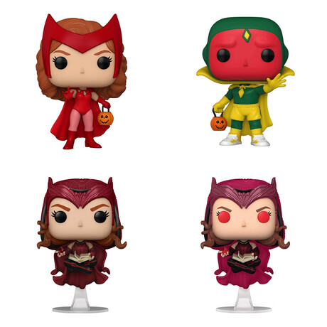 Funko Pops! // Set of 4 // Marvel Scarlet Witch