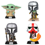 Funko Pops! // Set of 4 // The Mandalorian