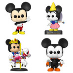 Funko Pops! // Set of 4 // Disney Mickey & Minnie Mouse