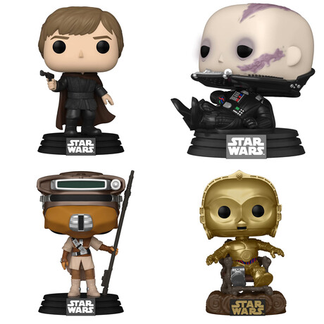 Funko Pops! // Set of 4 // Return of the Jedi