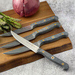 Custom 5" Steak Knife Set // Set of 4