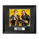 Ax & Smash // Demolition // Autographed Photograph + Framed