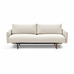 Frode Sofa Bed // Upholstery Arm (Boucle Off White)