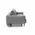 Frode Sofa Bed // Upholstery Arm (Boucle Off White)