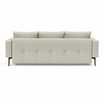 Cassius Quilt Sofa Bed // Wood (Mixed Dance Natural)