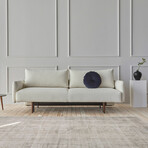 Frode Sofa Bed // Upholstery Arm (Boucle Off White)