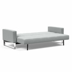 Cassius Quilt Sofa Bed // Chrome (Mixed Dance Natural)