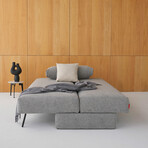 Osvald Sofa Bed (Melange Light Gray)