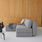 Osvald Sofa Bed (Melange Light Gray)