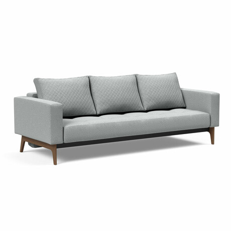 Cassius Quilt Sofa Bed // Wood (Mixed Dance Natural)