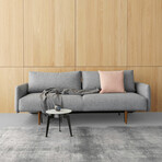 Frode Sofa Bed // Upholstery Arm (Boucle Off White)