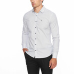 Ryan Slim Fit Button Up Shirt // White (M)