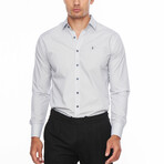 Ryan Slim Fit Button Up Shirt // White (M)