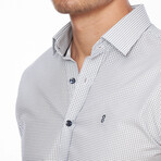 Ryan Slim Fit Button Up Shirt // White (M)