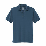 Stretch Jersey Polo // Indigo (XL)