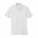 Stretch Heavyweight Pique Polo // White (L)