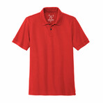 Stretch Heavyweight Pique Polo // Red (S)