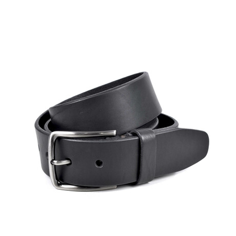 Jean Leather Belt 4691/40 // Black (32)