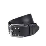 Jean Leather Belt 4250/40 // Black (32)