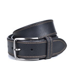 Jean Leather Belt 4105/40 // Black (32)