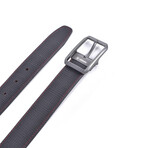 Casual Urban Leather Belt 4000/35 // Black (32)