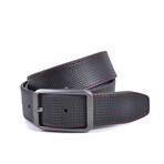 Casual Urban Leather Belt 4000/35 // Black (32)