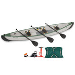 TC16 Travel Canoe 3 Seat Electric Pump Package