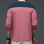 Two Tone Long Sleeve // Pink (XS)