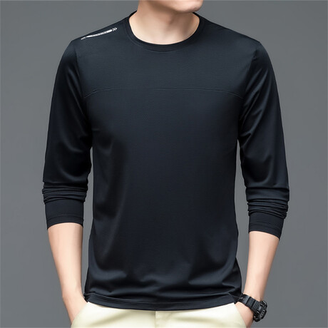 Active Long Sleeve // Black (XS)