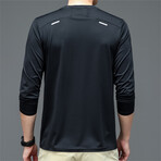 Active Long Sleeve // Black (L)