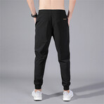 Draw String Joggers // Black (2XL)