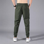 Draw String Joggers // Military (L)