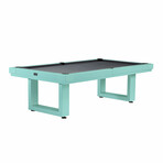 Lanai Outdoor Pool Table Full Set // Seafom Teal